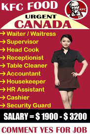 Apply to the latest jobs near you. Kfc Canada Hiring Urgently Gulf Job Mag