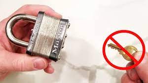 You can unlock your padlock without a key using everyday household items. How To Open A Lock Without A Key Youtube