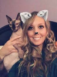 Miss Onyx She's living her best life , her grade 4 heart murmur isn't  slowing her down at all .. she's spunky , clumsy and sooo affectionate 1  1/2 year old Velcro kitty