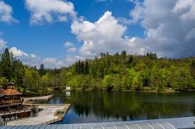 Lacul ursu și arboretele de pe sărături. Lacul Ursu Din MureÈ Planiada