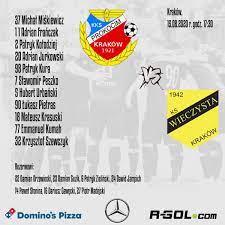We did not find results for: Ks Wieczysta Krakow On Twitter Dzisiejszy Mecz Rozpoczniemy W Skladzie Identycznym Jak W Srodowym Spotkaniu Z Hutnikiem Ii Miskiewicz Franczak Kolodziej Jurkowski Kura Kumah Pietras Urbanski Krasuski Peszko Szewczyk