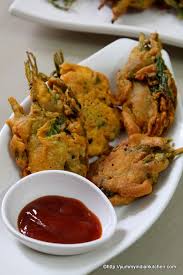 Spinach Fritters Recipe Palak Bhajia Yummy Indian Kitchen Recipe Indian Food Recipes Vegetarian Indian Food Recipes Recipes