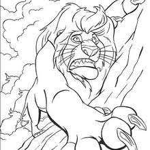 This page contains character of the lion king coloring pages like baby simba, kiara, kovu, scar, mufasa, shenzi and rafika for free download. King Coloring Pages Drawing Scar Lion King Novocom Top