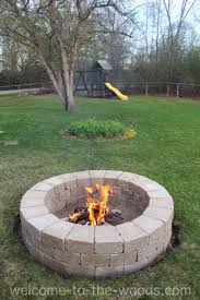 Do i have to dig out the center of the fire pit? Build Your Own Fire Pit