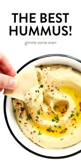 The Best Hummus Recipe Gimme Some Oven Recipe Best Hummus Recipe Hummus Recipe Homemade Food Processor Recipes