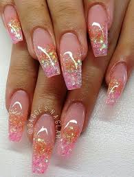The center of the design should rest a little above the nail line and expand out to the tip. 25 Pink Nail Designs 2018 Nail Art Designs 2020