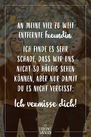 Visual Statements An Meine Viel Zu Weit Entfernte Freundin Ich Finde Es Sehr Sc Freundschaft Zitate Freundschaft Zitate Entfernung Spruche Uber Freundschaft