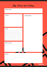 Just click on an item in family reunion organizer's check list. 47 Printable Daily Planner Templates Free In Word Excel Pdf