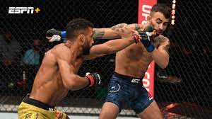 Makwan amirkhani takes a really interesting, fun grappling contest. Edson Barboza Vs Makwan Amirkhani Ufc Fight Night Moraes Vs Sandhagen Espn Play