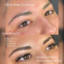 Microblading for red hair.