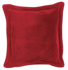 Coussin Microfibre Tender Rouge 50x50 Winkler Coussin Housse De Coussin Coussin Pour Palette