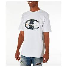 Champion Men S Heritage Camo C Gold Script T Shirt White Modesens