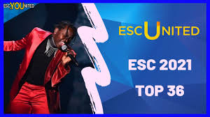 Qui est maneskin, gagnant de l'eurovision 2021 ? Eurovision 2021 Top 36 Esc United Members Ranking Youtube