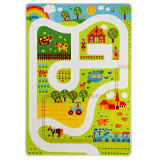 Der beste fernseher 40 zoll. Bunter Spielteppich Bauernhof Bygraziela Bygraziela