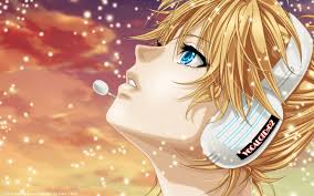 With so many anime characters with odd hair colors, brown is almost weirder than a bright color like pink or green. All Male Blonde Hair Blue Eyes Close Clouds Crying Anime Boy With Headphones 1500x938 Wallpaper Teahub Io