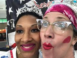 Gladys got to meet a REAL Beauty Queen...