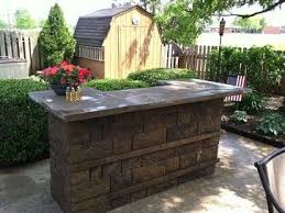 Outdoor Kitchens And Bbq Surrounds Diy Outdoor Bar Backyard Bar Outdoor Bar And Grill