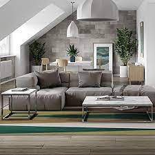 Gold/marble medium round marble coffee table set our round coffee table pairs natural white our round coffee table pairs natural white marble with gold legs for a glamorous look. Prairie Coffee Table And Side Table Veneer Wood Or Marble Temahome