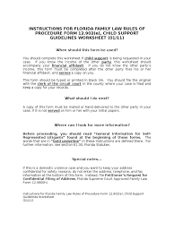 Pricing for online no court florida divorce. Cs Guidelines Worksheet Effective 1 2011 Child Support Social Institutions