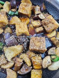 Teriyaki Eggplant Mushroom Stir Fry Quick Easy Recipe Mukbang Eggplant Recipes Easy Recipes Eggplant Mushroom Recipe