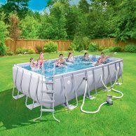 Summer Waves 20 X12 X48 Quick Set Oval Frame Swimming Pool Walmart Com Pool Cover Pump Swimming Pools Pool Cover