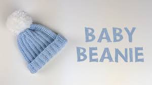 Make this easy baby bear crochet newborn hat for your own baby or to donate to charity. Crochet Baby Beanie Croby Patterns