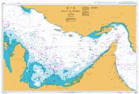 ba chart 2837 strait of hormuz to qatar