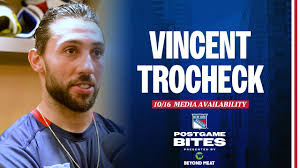 New York Rangers: Vincent Trocheck Postgame Media Availability