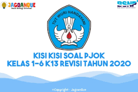 V (lima) guru mapel : Kisi Kisi Soal Pjok Kelas 1 6 K13 Revisi 2020 Kaskus