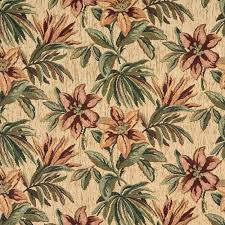 ： polyester, cotton ， features: Cream And Burgundy Light Green Tropical Hawaii Floral Chenille Upholstery Fabric Chenille Fabric Upholstery Fabric Designer Upholstery Fabric