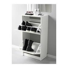 Bissa Schoenenkast 2 Vakken Wit 49x93 Cm Ikea Shoe Storage Cabinet Shoe Cabinet Shoe Storage Small Space