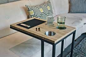 We liked the malm ocassional bed table but the price of $129.00 was too high for being such a simple looking table. Table Slides Under Sofa Oceansaloft Slide Under Sofa Table Ikea Slide Under Sofa Table Ikea Ikea Sofa Table Sofa Arm Table Diy Sofa Table