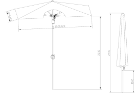 Sorara Balkon Sonnenschirm Beige 160 X 200 Cm Real De