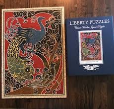 Beautiful art nouveau puzzles, wooden jigsaw puzzles | nautilus puzzles. Las Mejores Ofertas En Rompecabezas Liberty Classics Ebay