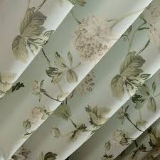 Pastel Peony Green And Cream Floral Roman Blind Voila Voile