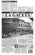 La Gaceta