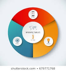 3 piece pie charts images stock photos vectors shutterstock