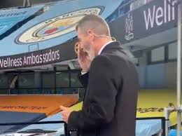 Micah richards can´t stop laughing when trying to do an interview with @mccarthy_mcfc for citytv. Video Micah Richards Laughter Over Roy Keane Make Up