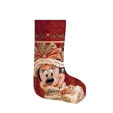 This stocking christmas cross stitch pattern is one of the 40 american christmas cross stitch charts you can download for free from gathered! Minnie Mouse Christmas Stocking Cross Stitch Pattern Mantelpiece Decor Ebay