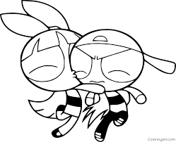 Search through 623,989 free printable colorings at getcolorings. Blossom Kissing Brick Coloring Page Coloringall