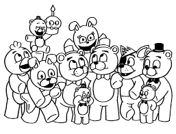 Five nights at freddy's coloring pages collection. Five Nights At Freddy S Coloring Pages 100 Pictures Free Printable