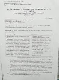 Teme gradul ii psihopedagogie speciala. Pedagogie Cu Elemente De Psihologie È™i De Sociologie EducaÈ›ionalÄƒ Universitatea Din Sibiu Gradul Ii Sesiunea August 2019 Subiecte La MatematicÄƒ
