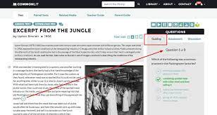 For the following questions, choose the best answer or respond in complete. Mr John Damaso On Twitter Kudos To Commonlit For Adding Guiding Questions To Reading Passages Ss Unlock Each Section W Correct Answers To Comprehension Qs Edtech Https T Co Zflzsdqzfu