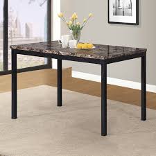 Our collection of white dining tables and black dining tables make for an artful arrangement. Braniff Round Dining Table Metal Base White Project 62 Brickseek