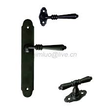 Antique Pewter Grey Rustique Forging Ironmongery Steel Door Handle Rust Level Iron Gate Handles Buy Demir Kollari Product On Alibaba Com