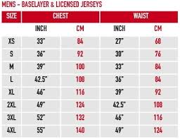 Sizing Information Hockey Factory Shop