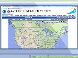 how to read an aviation routine weather report metar 13 steps