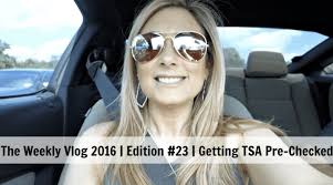 The Weekly Vlog 2016 #23 |Getting TSA Pre-Checked