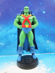 We've got a really cool character illustration of dc comics' martian manhunter for you to check out! Dc Super Heroes Eaglemoss 018 Martian Manhunter