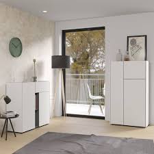 Schrank Kombination Varese 01 Wohnzimmer Set Sideboards In Weiss Grap